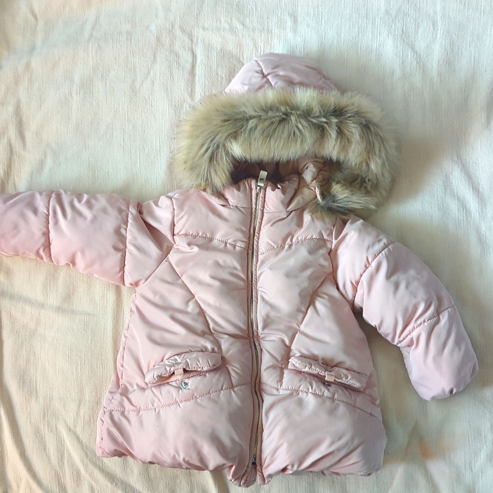 Zara Toddler Fur Puffer 18-24 months